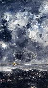 August Strindberg The City (nn02 oil